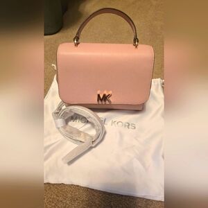 Michael Kors Mott Medium Leather Satchel